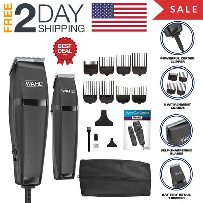 Hair Cutting Kit Machine Clippers Trimmer Professional Tools Grooming Barber...