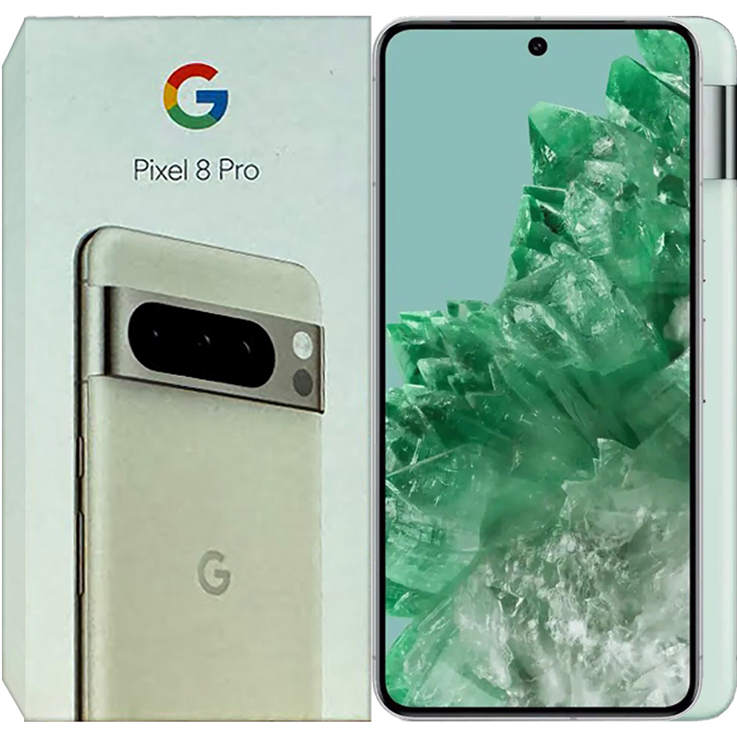 Google Pixel 8 Pro 5G Mint 128GB + 12GB Dual-Sim Factory Google Pixel 8 Pro 5G Mint 128GB + 12GB Dual-Sim Factory