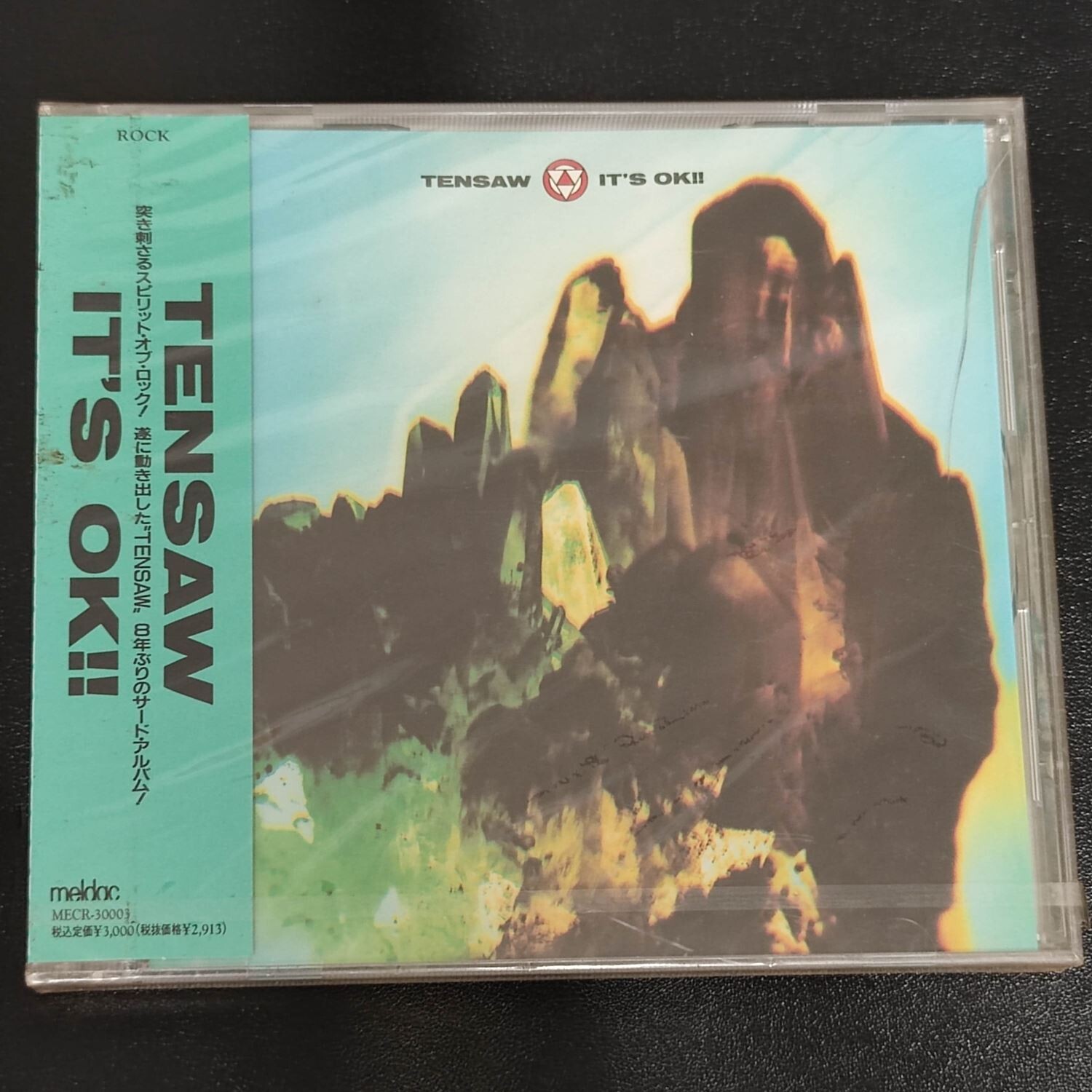 TENSAW　IT'S OK!!　未開封 TENSAW - it's ok JAPAN CD (1991,MECR-30003) JP ROCK SEALED