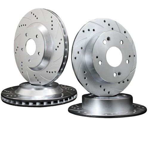 AN Big Floating Fr Lt Brake Rotor Kit 13in Harley Street Glide