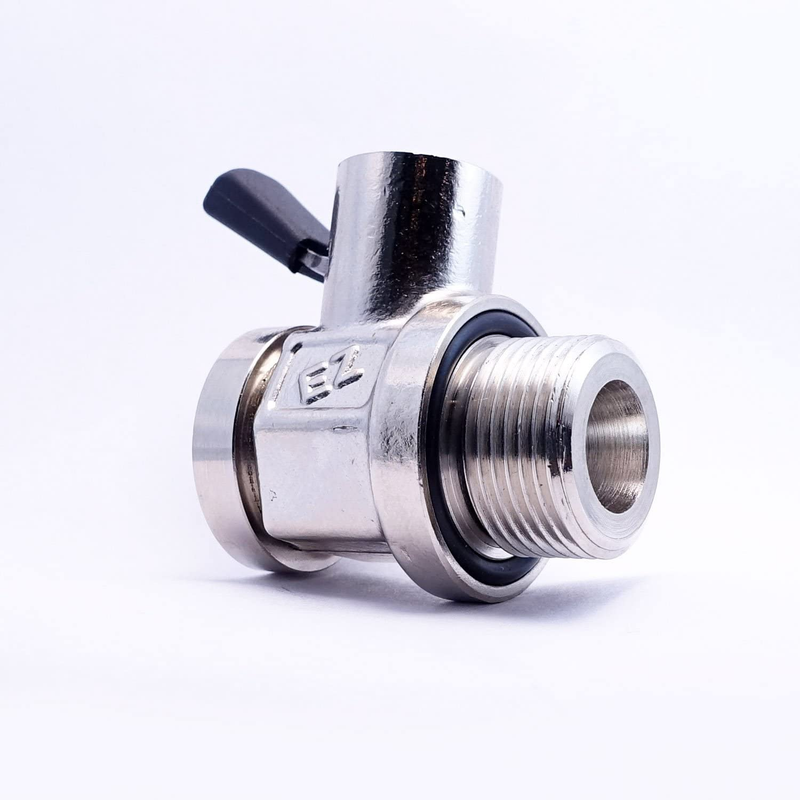 Ez-7B(22Mm-1.5) EZ Oil Drain Valve with Removable Straight Hose End(H-002) Co...
