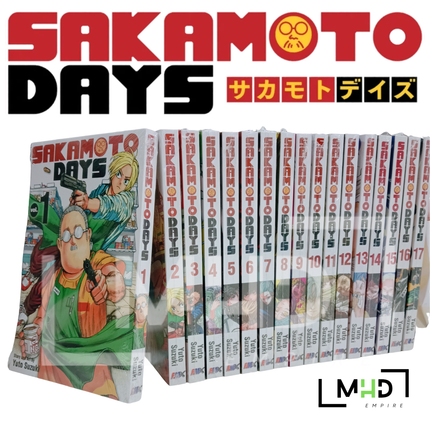 SAKAMOTO DAYS English Manga Vol. 1-20 (Half & Full Set) - Free