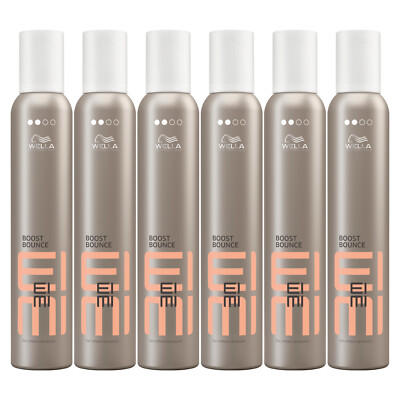 WELLA EIMI BOOST BOUNCE Curl Mousse Lockenschaum Schaumfestiger 6x 300 ml