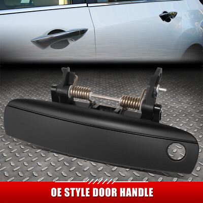ДЛЯ 05-13 AUDI A6 A3 S6 ЧЕРНАЯ / МЕТАЛЛИЧЕСКАЯ РУЧКА ДЛЯ ОТКРЫВАНИЯ ПЕРЕДНЕЙ ЛЕВОЙ ДВЕРИ С ГРУНТОВКОЙ