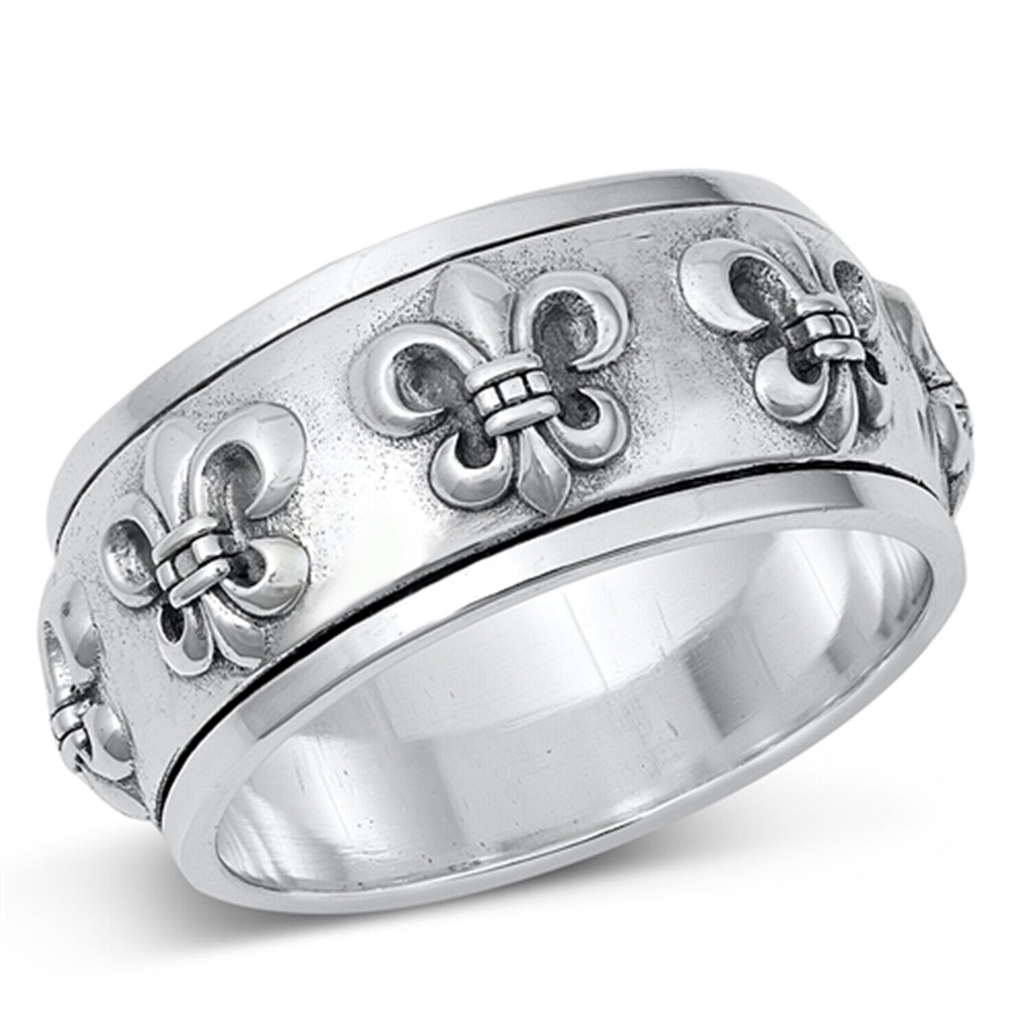 Sterling Spinner Rings - Sizes 7-13 Sterling Spinner Rings - Sizes 7-13