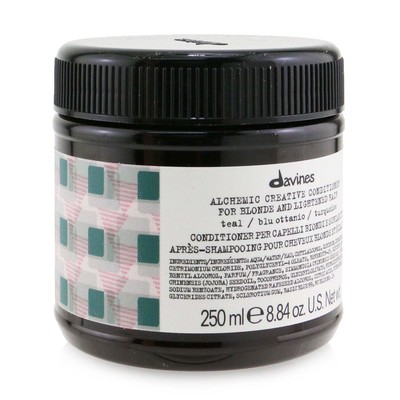 Davines Alchemic Creative Conditioner - # Teal (For Blonde and Lightened Hair...