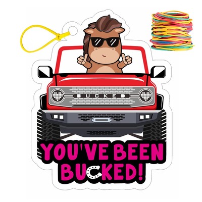 You've Been Bucked | Buck Buck Bronco | Buck Yeah Bronco Tags | Buck Bronco T...