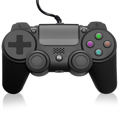 Gaming Controller with Built-in Speaker USB Connectivity, LED Lights for Windows