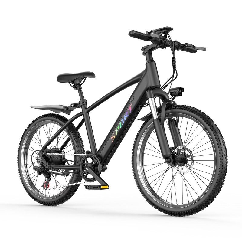 Electric Mountain Bike Peak 1500W 48V 26"City Bike 65 Miles