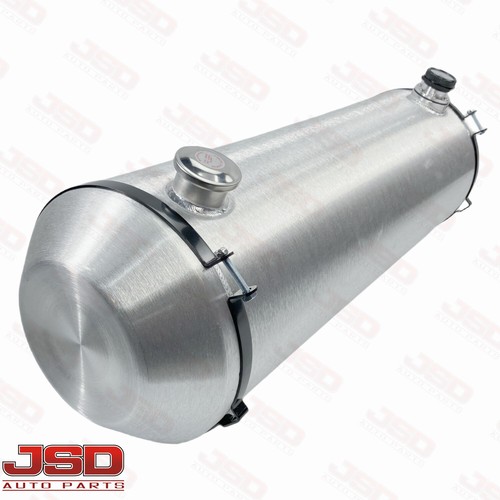 Universal 12''x38'' 18.3 Gallon 1/4 NPT Spun Aluminum Gas Tank Fuel Tank W/Gauge