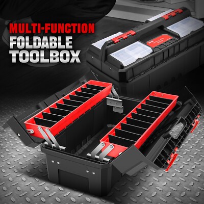 Гараж для мастерской Запирается на 20 ящиков Пластиковым складным ящиком-органайзером для хранения инструментов с 2 ящиками