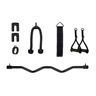HOME GYM EXERCISE EQUIPMENT WORKOUT WEIGHT BENCH FITNESS MACHINE CABLE INSPIRE ~