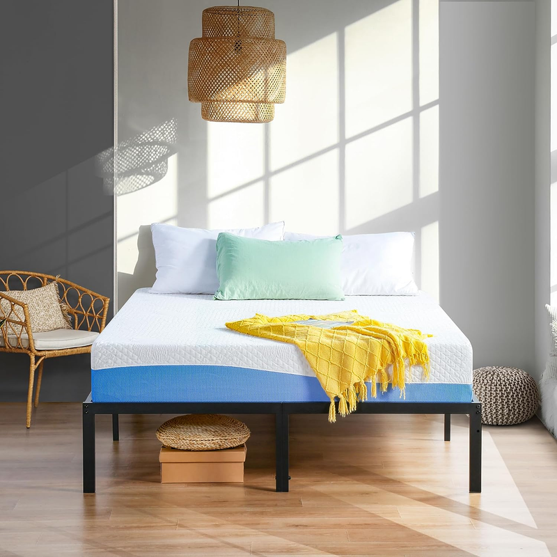 Olee Sleep Queen Mattress, 10 Inch Gel Memory Foam Mattress,