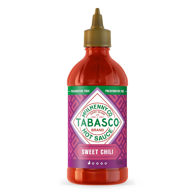 TABASCO® Sweet & Spicy Sauce - Mild Heat, Easy Squeeze Bottle, 11Oz