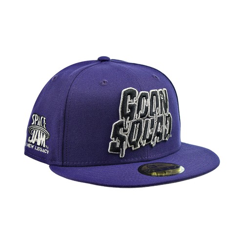 Мужская шляпа New Era Space Jam 2 Goon Squad 59Fifty фиолетово-черно-серая