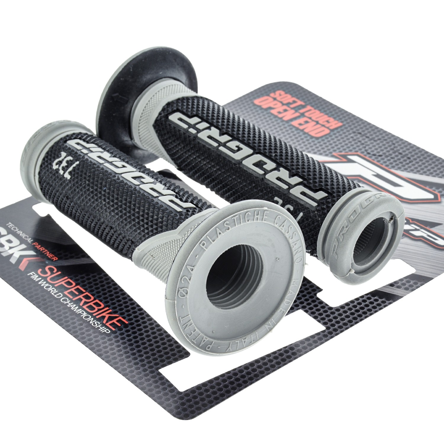Griffgummi GRAU 732 für Moto Guzzi V7 V85 V9 Motowell Crogen Elenor Griso MGX