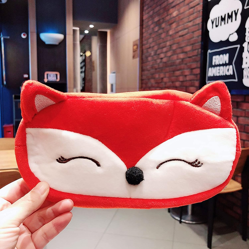 Laventy Woodland Pencil Pouch Case Fox Notepad Panda Stickers Woodland Party Sup