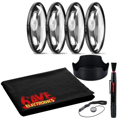 58MM Lens Filter Accessory Kit Deluxe Bundle for 58MM Diameter Lenses + More