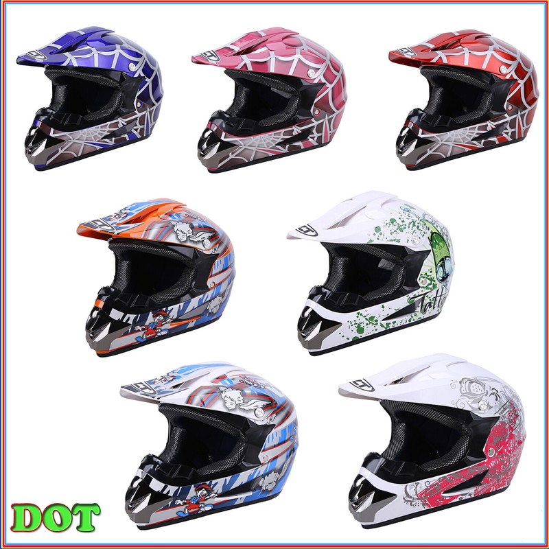 Motorcycle DOT Youth & Kids Child Helmet Motocross Dirt Bike ATV Off-Road NEW