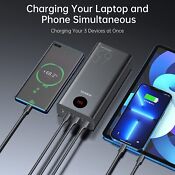 ROMOSS 65W Fast Charging Power Bank 40000mAh PD Laptop Charger External Battery - 7