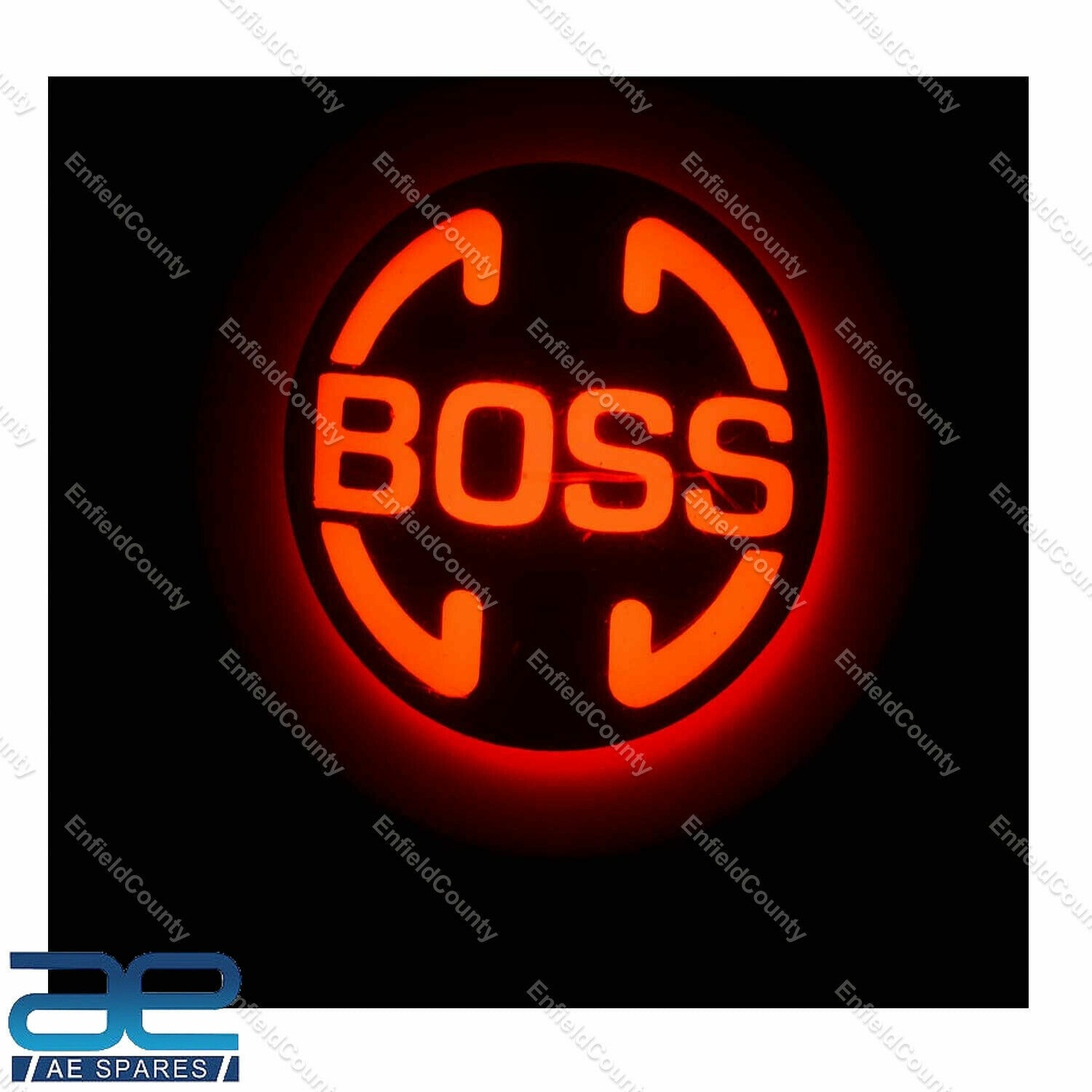 Led Tail Light With Boss Logo For Royal Enfield Classic 350 500 Desert Storm  