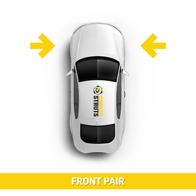 Front Pair Complete Struts & Coil Spring Assemblies for 2014-2020 Acura MDX
