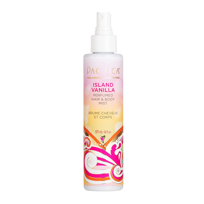 Pacifica Beauty, Island Vanilla Hair Perfume & Body Mist, Best Warm Vanilla Scen