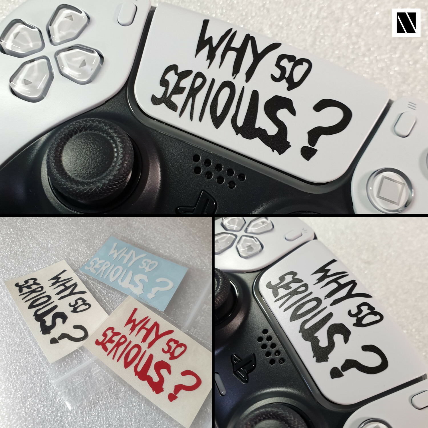 PS5 Controller Gehäuse Sticker Aufkleber Schutzfolie Universal 