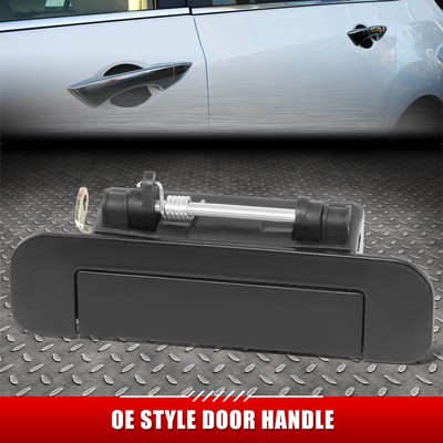 Для 88-91 Audi 80 90 Гладкая Черная Наружная ручка задней правой двери со стороны пассажира
