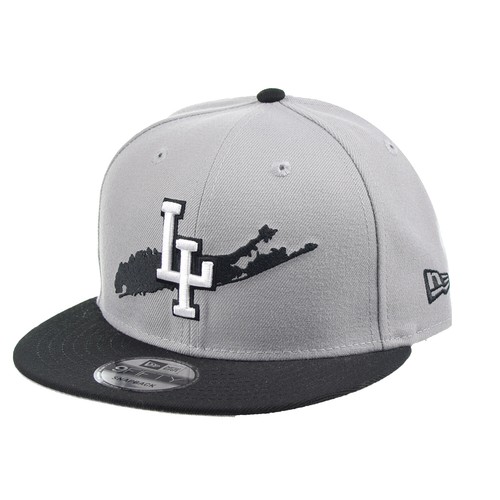 

Мужские кроссовки Snapback New Era Long Island NY 9Fifty, серо-черные, Grey-black