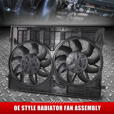 Для 18-20 двигателей VW Atlas 4Cyl 6Cyl DOHC в стиле OE Вентилятор охлаждения радиатора в сборе