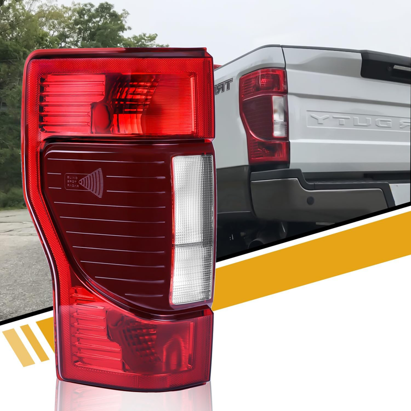 Tail Light Assembly for Ford Super Duty F250 F350 2020 2021 2022 w/Blind Spot