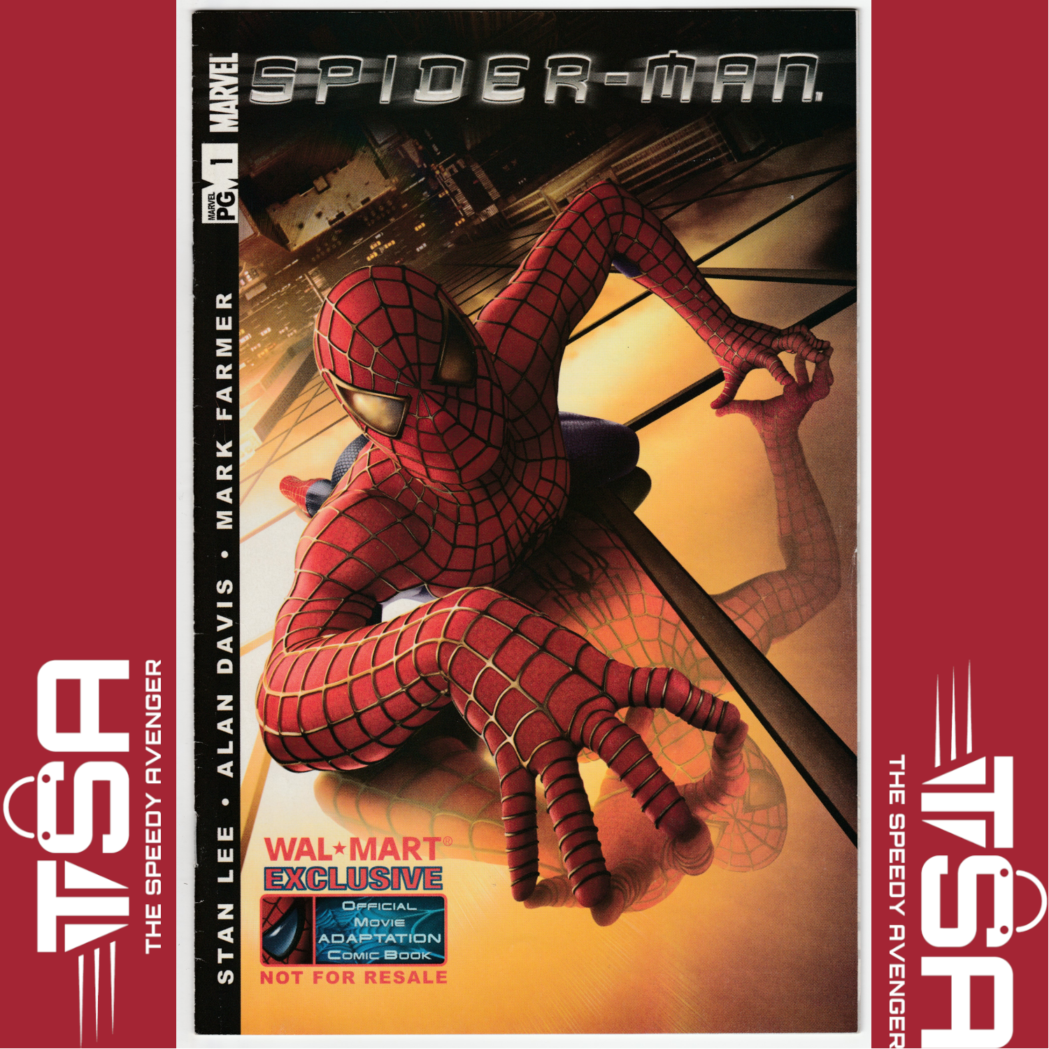 SPIDER-MAN OFFICIAL MOVIE ADAPTATION #1 Walmart Excl Tobey Maguire No Way Home