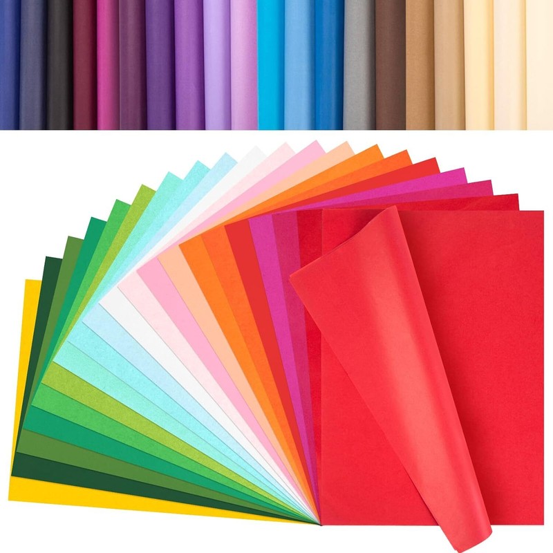 Tissue Paper Bulk, 330 Sheets Gift Wrapping Paper Craft Tissue Paper 40 Colors