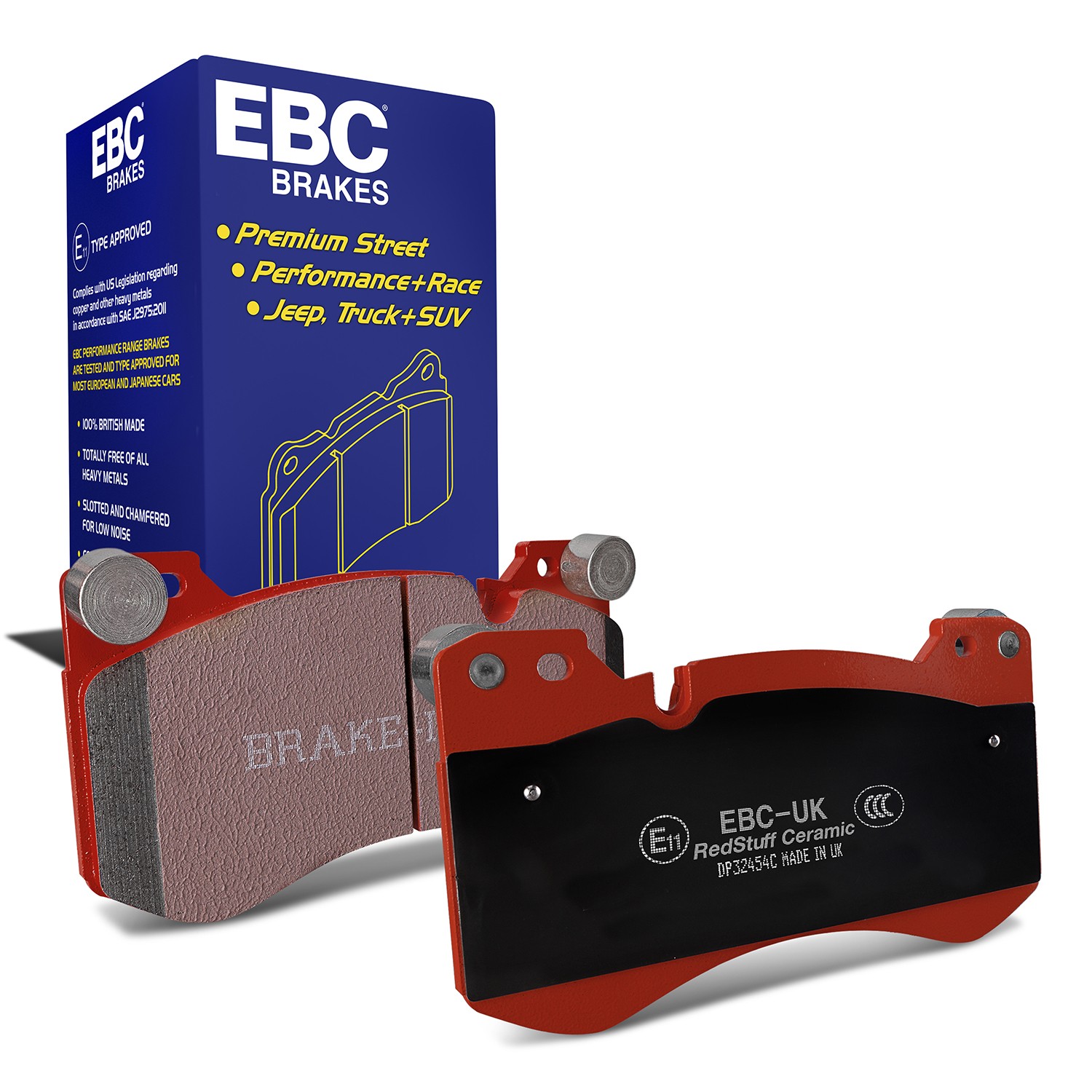 EBC Bremsbeläge vorne Redstuff BMW 3er 4er 2er Competition M3 M4 M2 CS DP32454C