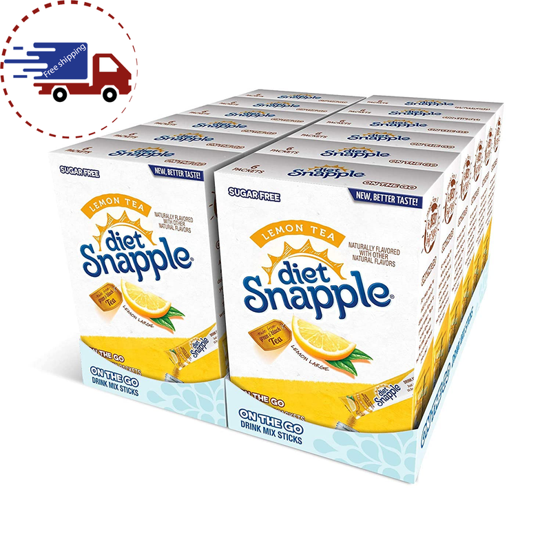 Diet Snapple &ndash; Sugar Free & Delicious, Made with Natural F