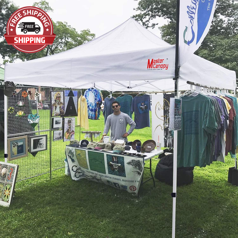 Replacement Pop up Canopy Top (10X10, White)