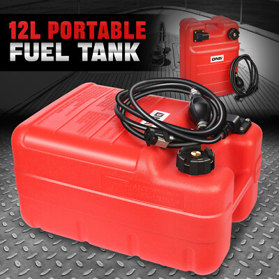 Портативный Морской подвесной лодочный газовый топливный бак объемом 6,33 галлона объемом 24 л с отбойником и шлангом