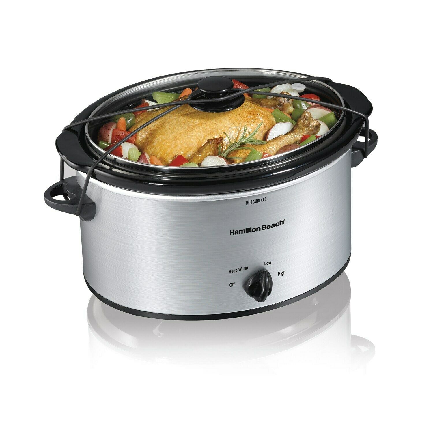 Hamilton Beach Slow Cooker, Large Capacity,Crock Pot Healthy