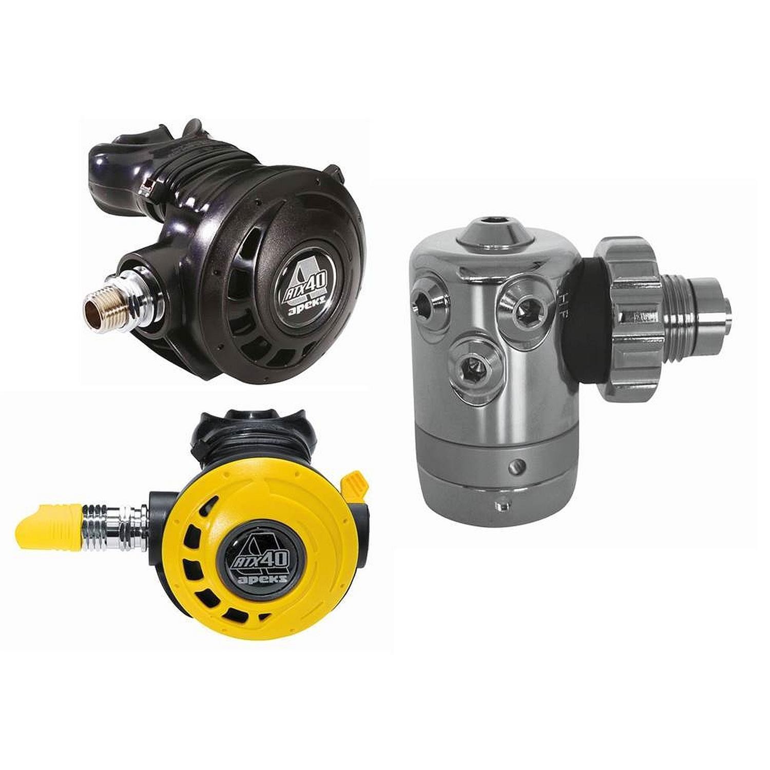 SF-1 TopDeal: Apeks ATX Atemreglerset aus DS4 DIN - ATX 40 mit ATX 40 Octo