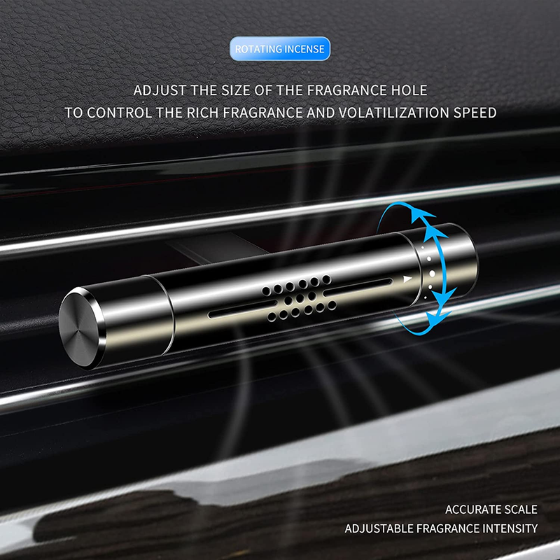 Car Air Freshener Scent Diffuser Vent Clip Perfume Essential Oil Stick fragrance