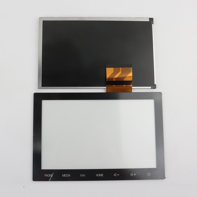 8'  LCD WITH TOUCH Screen Digitizer With NAV For Mitsubishi Outlander LCD