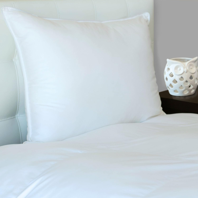 Luxury White Hypoallergenic Enviroloft down Alternative Hotel Style Bed Pillow P