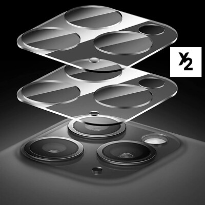 4 Pcs iPhone 11 Pro/11 Pro Max Camera Lens 9H Hardness Scratch Resistance HD