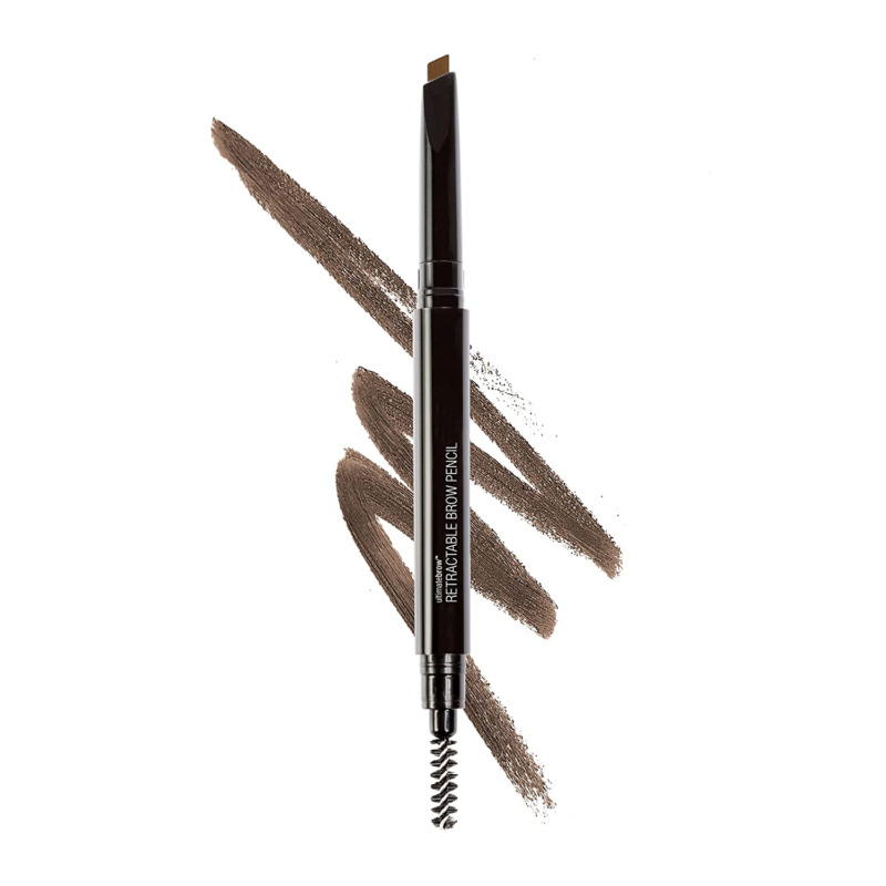 Wet N Wild Ultimate Eyebrow Retractable Definer Pencil Medium Brown Dual-side...