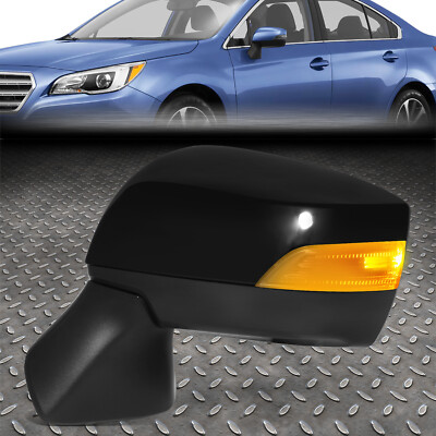 [Мощность+обогрев +Указатель поворота] Для 15-17 Subaru Legacy Outback Зеркало левой боковой двери