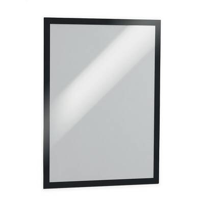Durable DURAFRAME Sign Holder 11 x 17 Black Frame 2/Pack 476901
