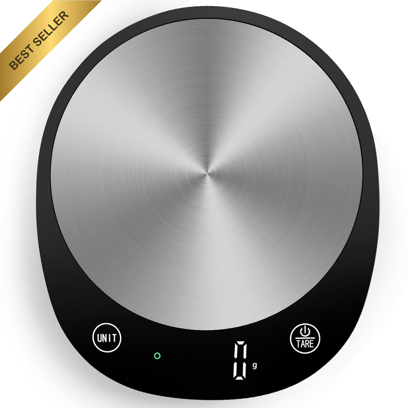 10Kg Digital Kitchen Scales in 1G, High Precision Assured by Food Scale Professi