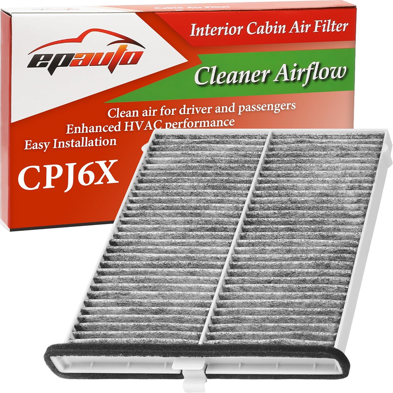 CPJ6X (KD45-61-J6X) Cabin Air Filter includes Activated Carbon Replacement for M