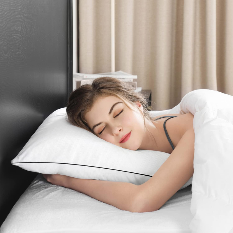 Goose down Feather Pillow - Luxury Hotel Collection Rayon Made from Bamboo Bed P